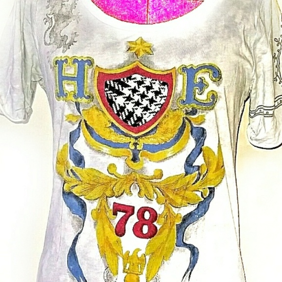 CABI #313 Royal Crest TieDye Graphic Tee - Picture 2 of 8